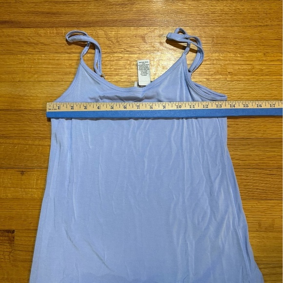 Soft Surroundings Top lavender Sz XS Women Ruffle on Bottom Pullover (E)5 - Picture 10 of 14